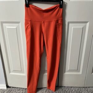 Old navy Power soft orange leggings (5)